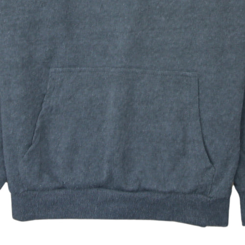 Lee Cooper Mens Grey Pullover Hoodie Size L Fleece Regular Fit