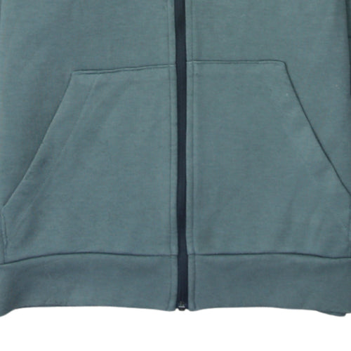 Adidas Men’s Green Full Zip Hoodie Size M Sportswear