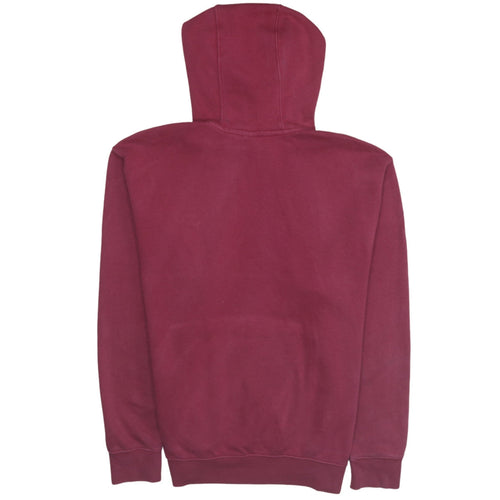 Nike Men's Red Pullover Hoodie L Fleece Sportswear Casual