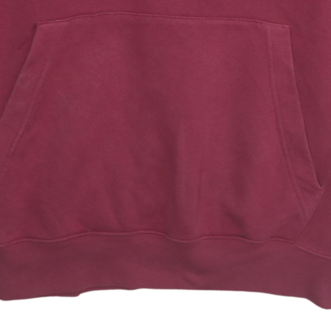 Nike Men's Red Pullover Hoodie L Fleece Sportswear Casual