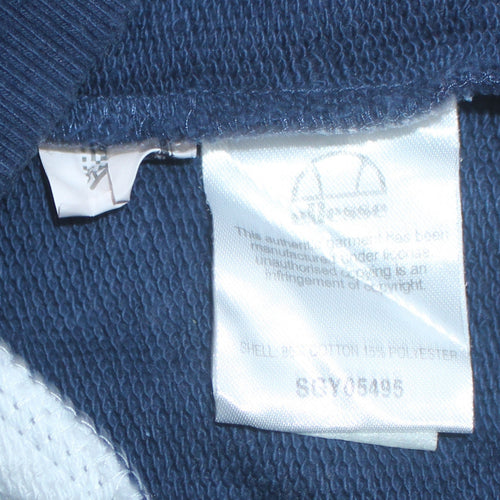 Ellesse Women’s Navy Red Colourblock Sweatshirt UK 10