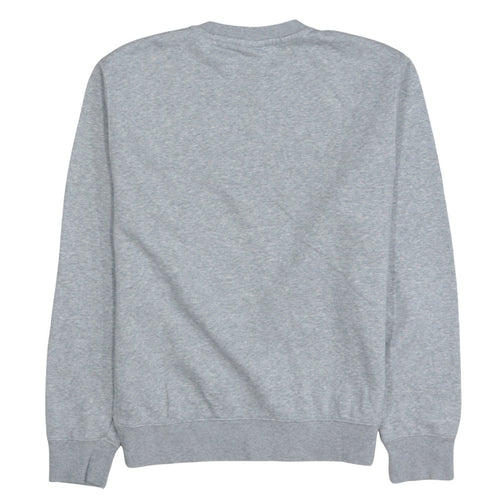 Nike Men's Grey Small Pullover Crew Neck Fleece Sweatshirt
