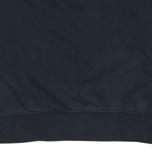 Nike Men's Black Small Crew Neck Pullover Sweatshirt