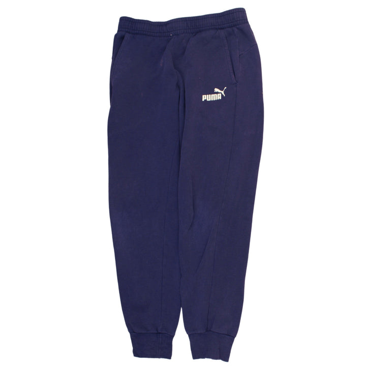 Puma Men's Blue Regular Fit Sweatpants M