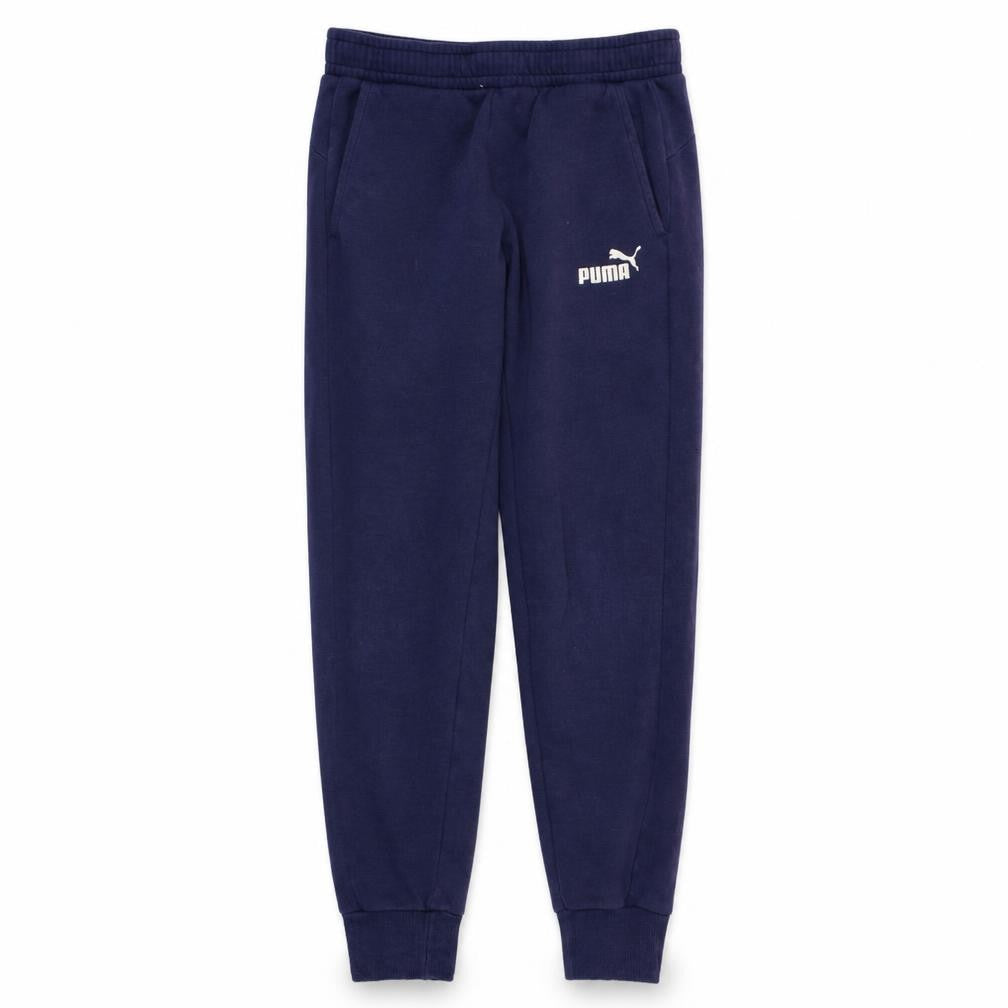 Front view of Puma Men's Blue Regular Fit Sweatpants M