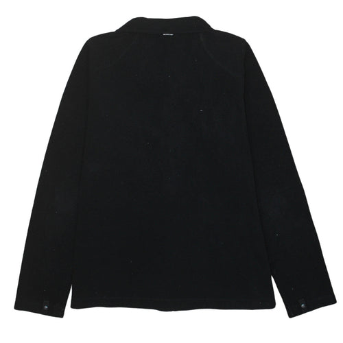 The North Face Womens Black Fleece Full Zip Jacket Size L