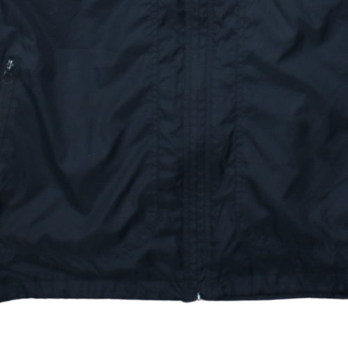 FILA Men's Black 2XL Windbreaker Hooded Jacket Waterproof Casual