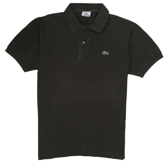 Lacoste Men's Black Cotton Polo Shirt Size M Regular Fit