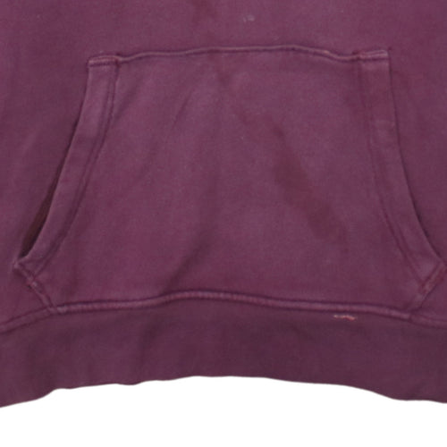 Levi's Men's Purple Pullover Hoodie L Logo Graphic Fleece Sweatshirt