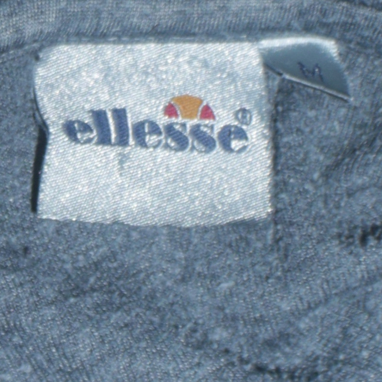 Ellesse Men's Grey Pullover Hoodie M Regular Fit Fleece
