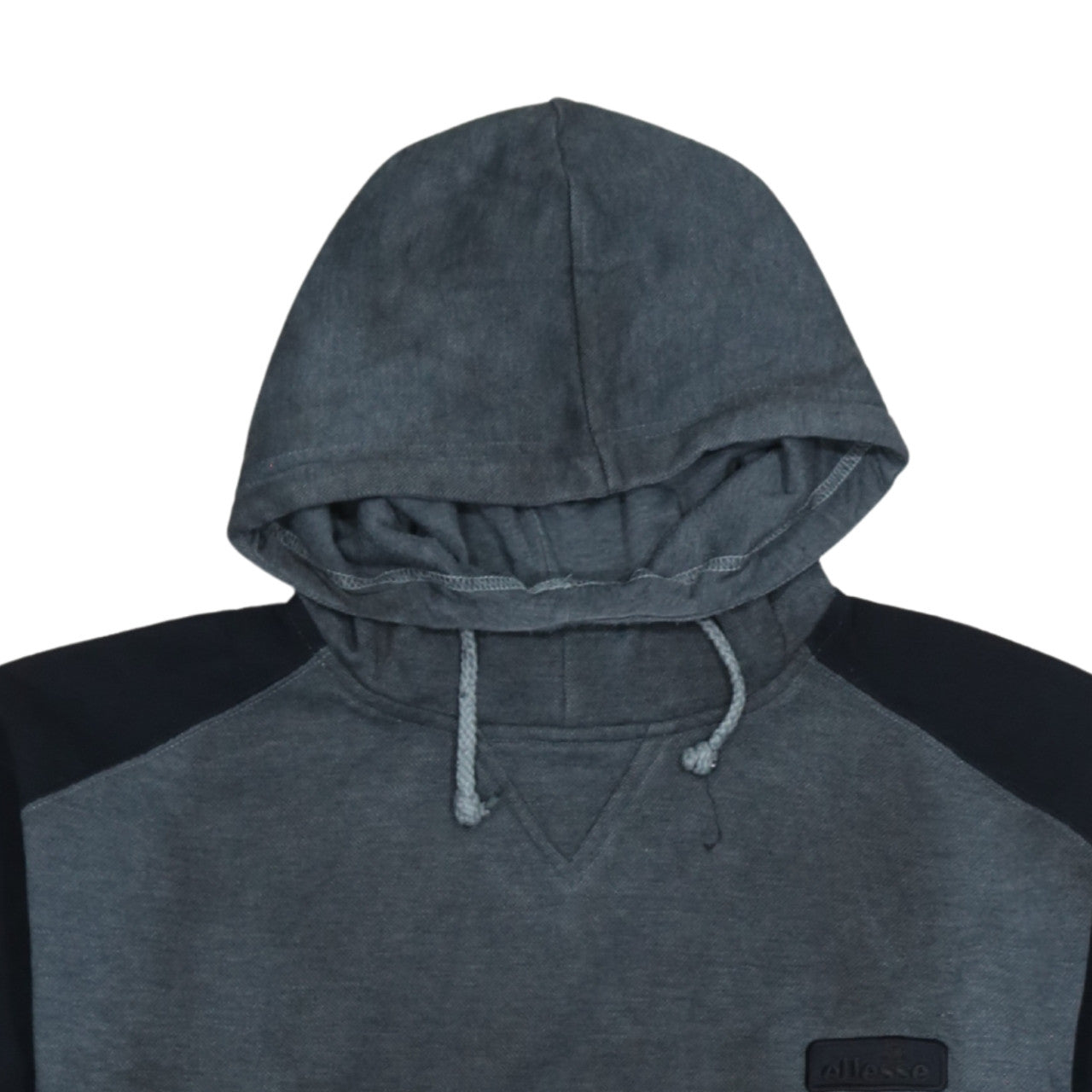 Ellesse Men's Grey Pullover Hoodie M Regular Fit Fleece