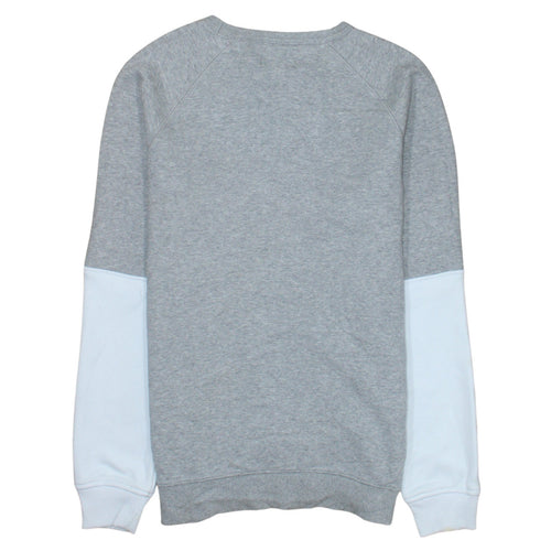 Adidas Mens Grey Small Pullover Crew Neck Sports Sweatshirt