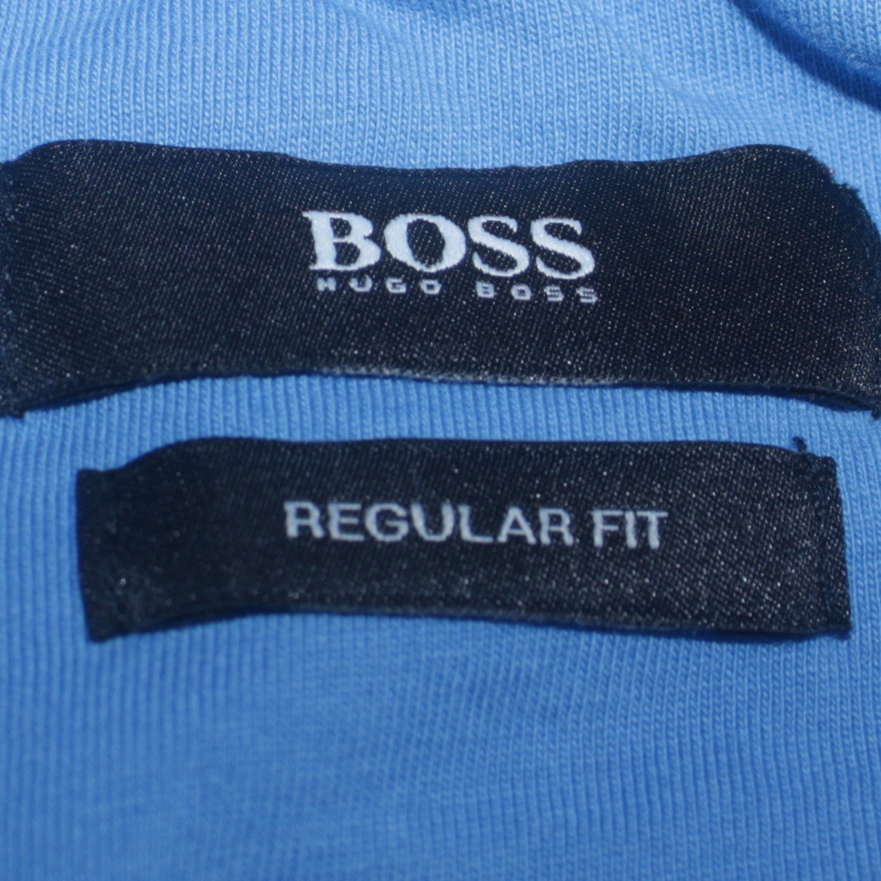 Hugo Boss Men’s Blue Regular Fit Full Zip Cotton Jacket L