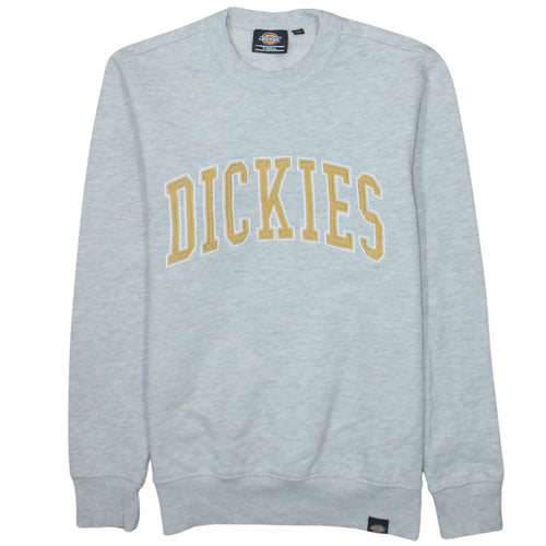 Dickies Mens Grey XS Embroidered Logo Pullover Sweatshirt
