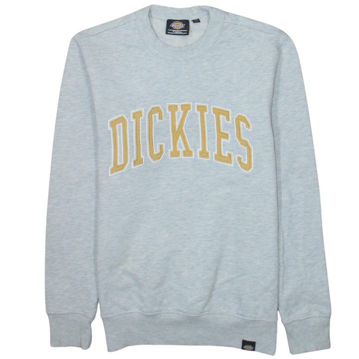 Dickies Mens Grey XS Embroidered Logo Pullover Sweatshirt