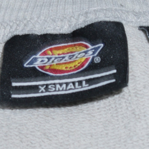 Dickies Mens Grey XS Embroidered Logo Pullover Sweatshirt