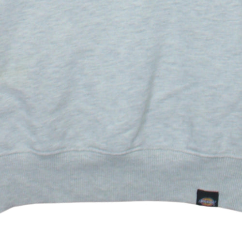 Dickies Mens Grey XS Embroidered Logo Pullover Sweatshirt