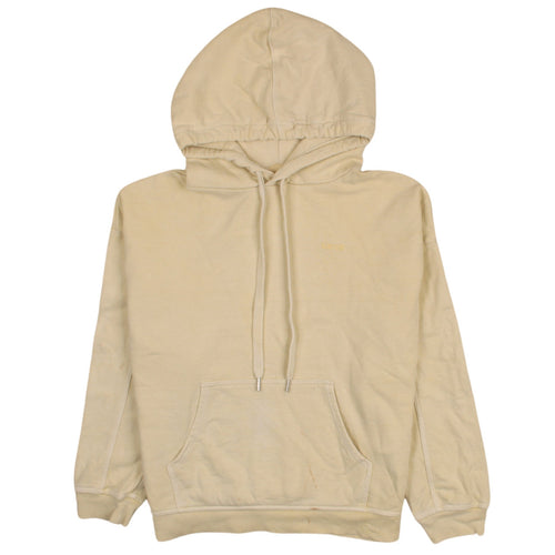 Levi's Men's Beige Pullover Hoodie XS Regular Fit Logo Fleece