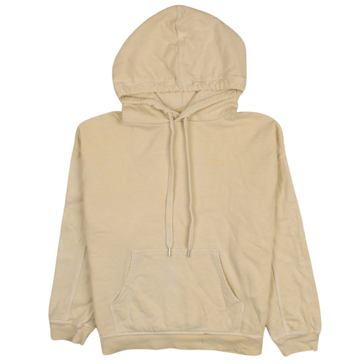 Levi's Men's Beige Pullover Hoodie XS Regular Fit Logo Fleece