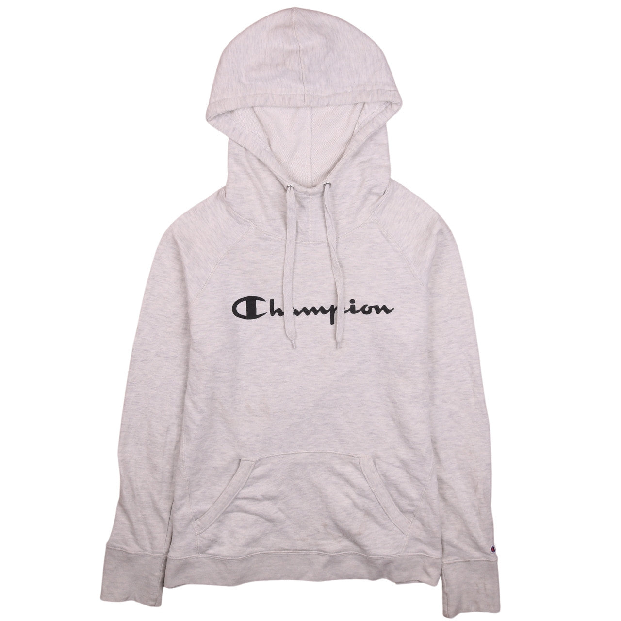 Champion Men’s Grey Pullover Hoodie Small Logo Sportswear