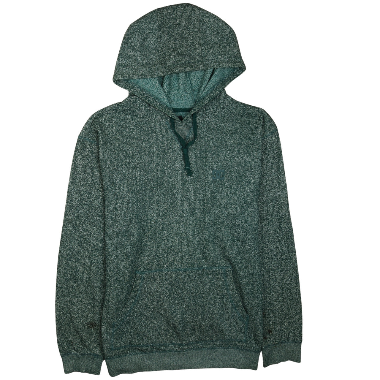 DC Mens Green Pullover Hoodie Size L Regular Fit Skate Style