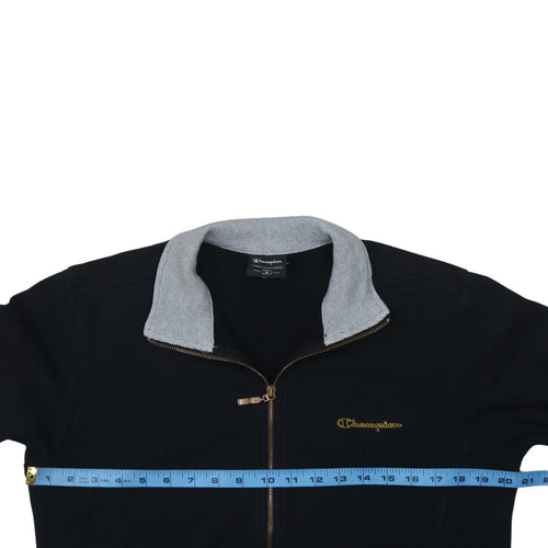 Champion Men's Black Full Zip Sweatshirt M Sports Style
