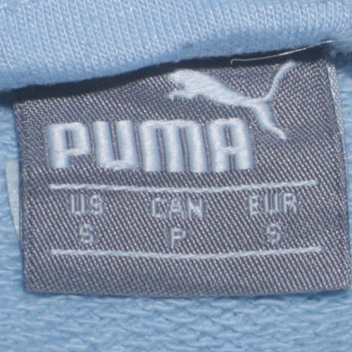 Puma Men's Blue Track Jacket Small Full Zip Sportswear