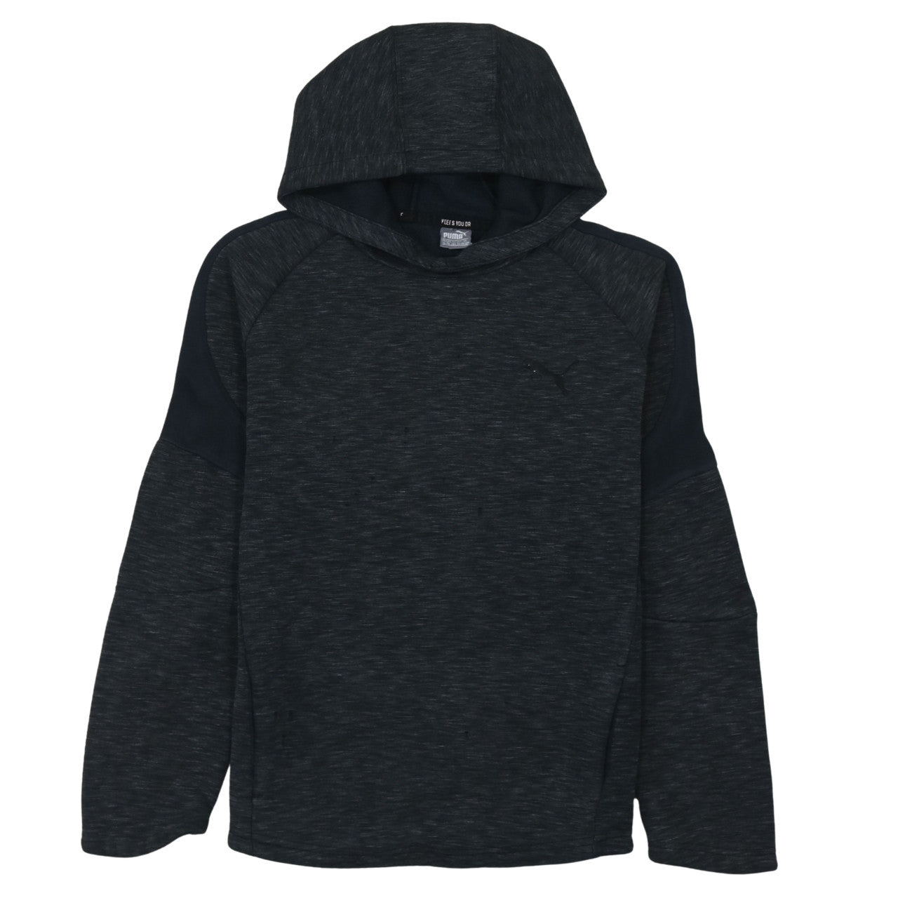 Puma Boys Black Pullover Hoodie Size 14 Years Regular Fit Sportswear