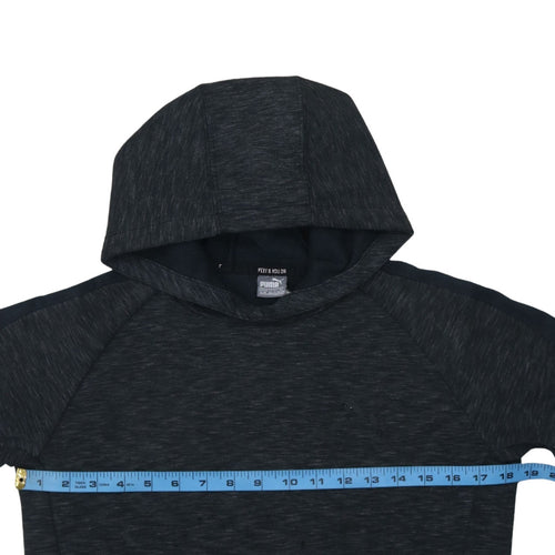 Puma Boys Black Pullover Hoodie Size 14 Years Regular Fit Sportswear