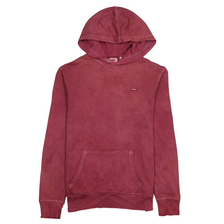 Levi's Womens Pink Hooded Pullover Sweatshirt Size M