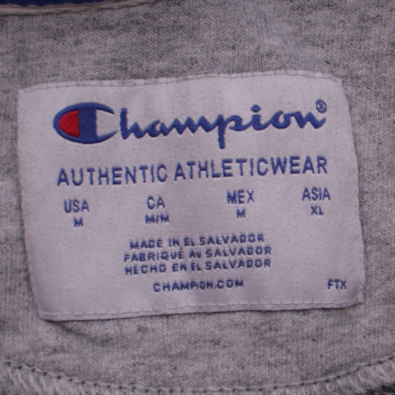 Champion Men's Brown Pullover Hoodie M Regular Fit Logo Graphic