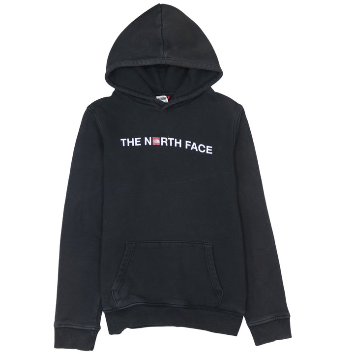 The North Face Boys Black XL Pullover Hoodie Cotton Logo Sweatshirt