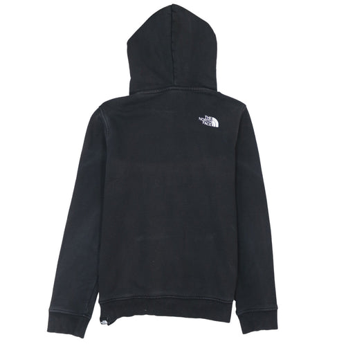 The North Face Boys Black XL Pullover Hoodie Cotton Logo Sweatshirt