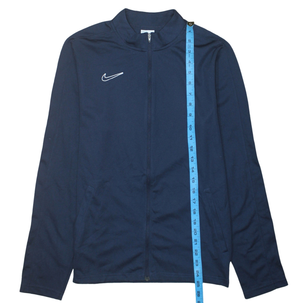 Nike Boys Blue Dri-Fit Full Zip Sweatshirt Jacket XL 158-170cm