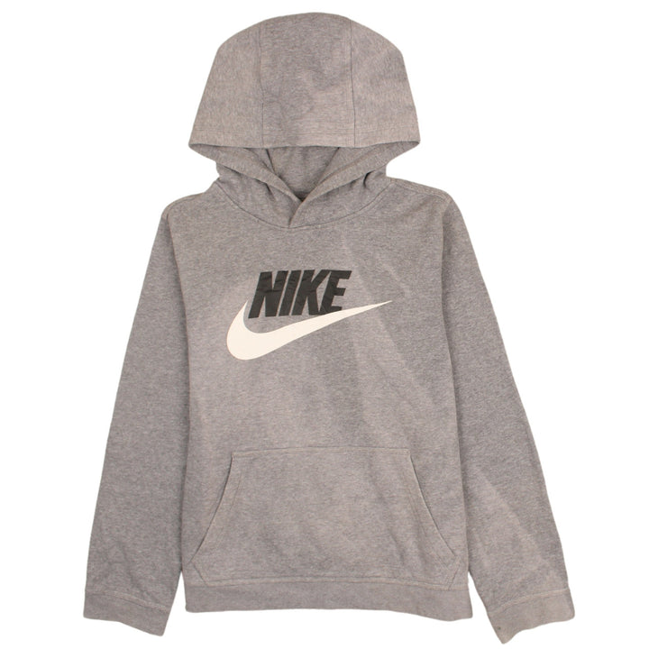 Nike Boys Grey Pullover Hoodie XL Fleece Hooded Sweatshirt