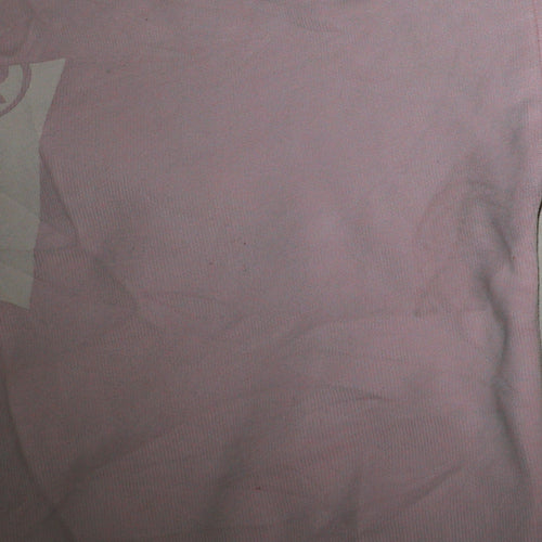 Levi's Womens Pink XS Pullover Hoodie Cotton Blend Casual