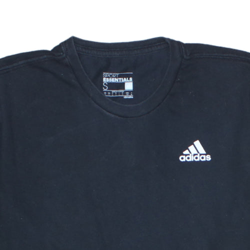 Adidas Men’s Black Climalite Essentials Crew Neck T-Shirt Size S