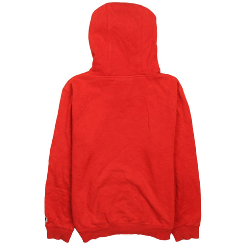 Champion Boys Red Pullover Hoodie 12 Years Fleece Logo Sweatshirt
