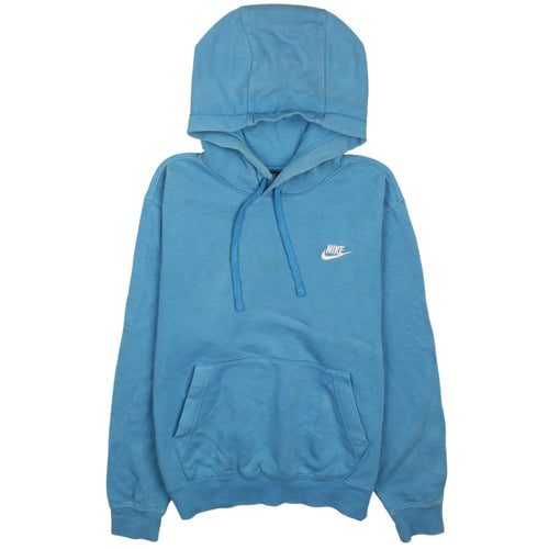 Nike Men's Blue Pullover Hoodie Small Sports Fleece