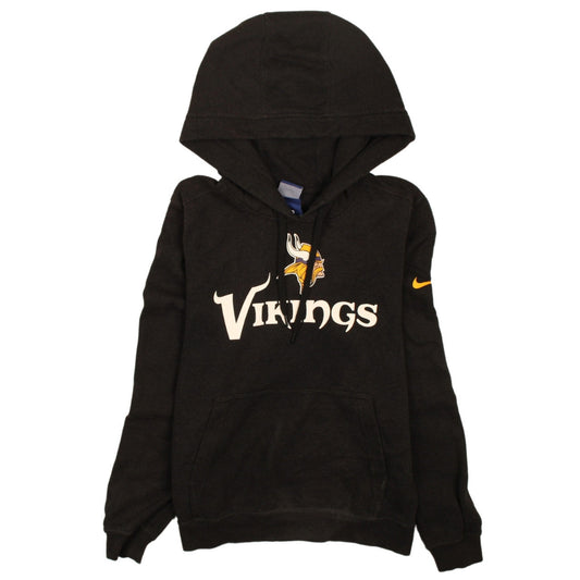 Nike Men's Black Vikings Pullover Hoodie Size S