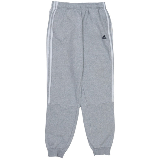 Adidas Boys Grey Jogger Trousers 14 Years Regular Fit Fleece Sweatpants