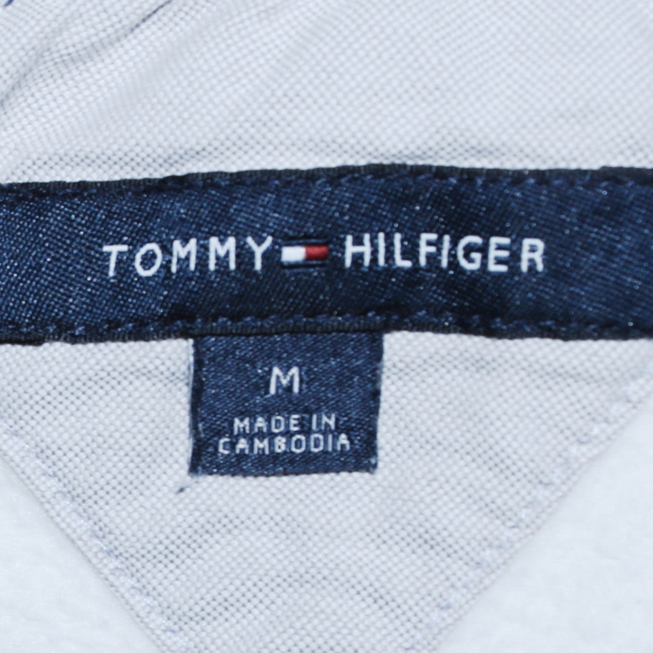 Tommy Hilfiger Men's White Full Zip Logo Hoodie Size M