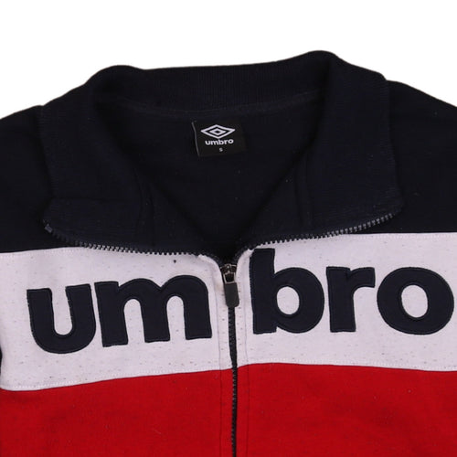 Umbro Men's Multicoloured Small Track Jacket Full Zip Retro Style