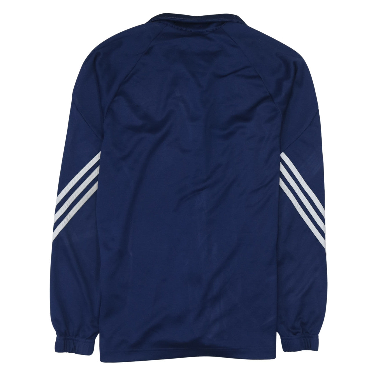 Adidas Men's Blue Track Jacket M Full Zip Climalite Sportswear