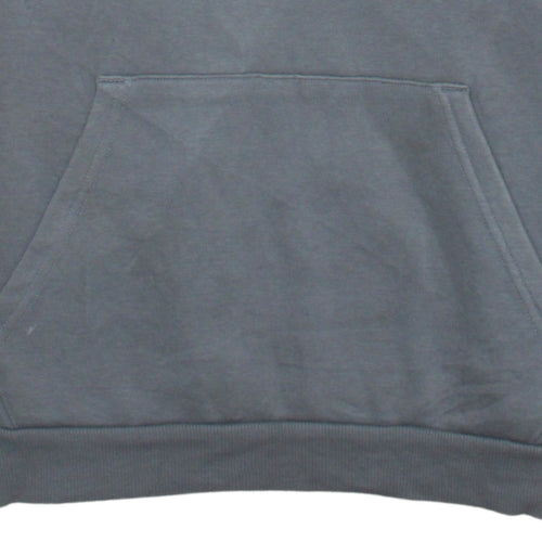 Puma Men's Grey Pullover Hoodie L Hooded Sweatshirt Sportswear