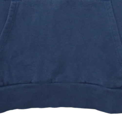 Ellesse Men’s Blue Pullover Hoodie L Graphic Logo Sportswear
