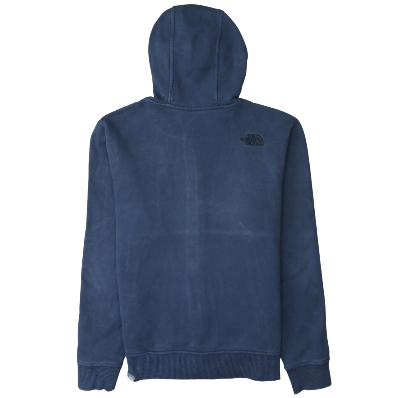 The North Face Men's Blue Full Zip Hoodie Size L Cotton Fleece Outdoor