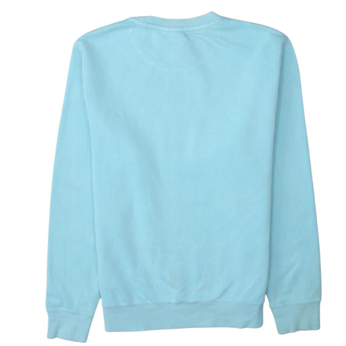 Nike Women Blue Small Crew Neck Pullover Sweatshirt