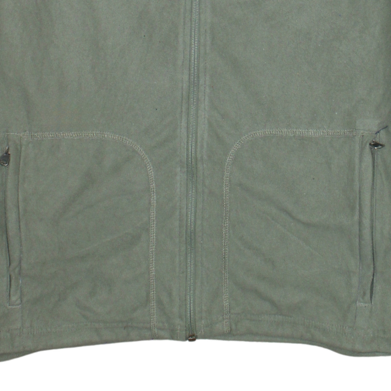 Columbia Men's Green XL Fleece Full Zip Outdoor Jacket