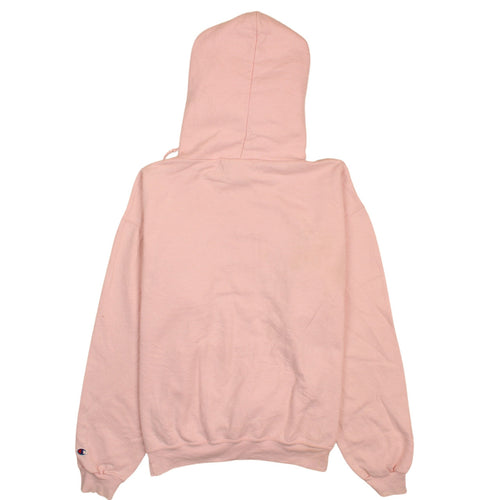 Champion Womens Pink Temple University Pullover Hoodie Size L